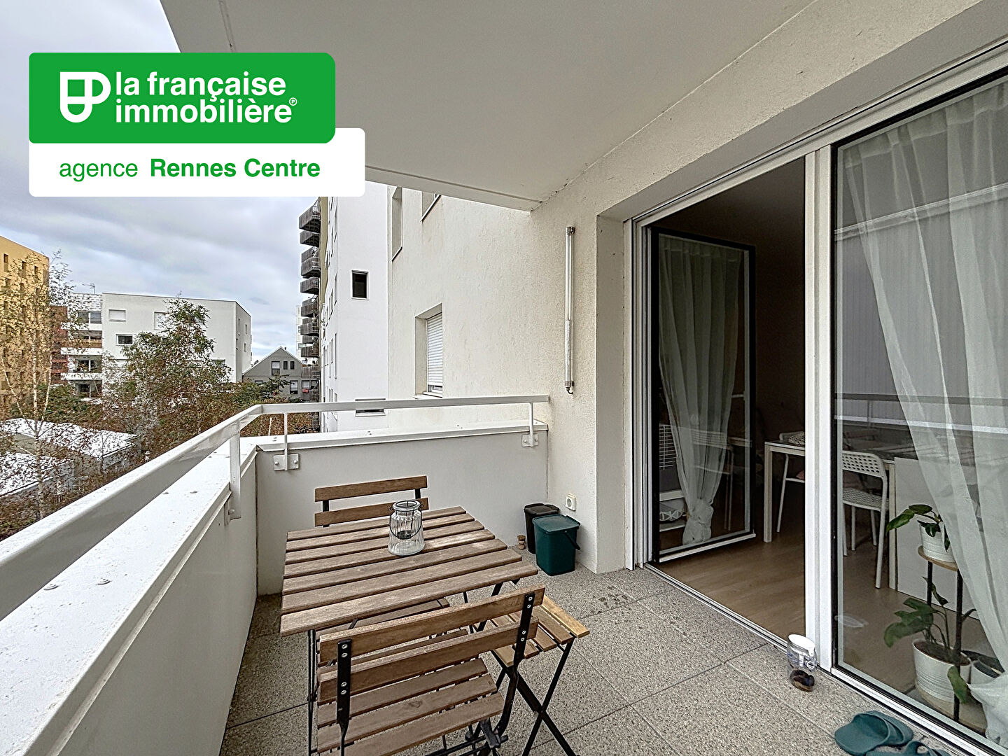Appartement Rennes – Plaine de Baud – Baud Chardonnet – Studio – 29.08m² – Balcon – Parking – Cave - LFI-CENTRE-A-21811