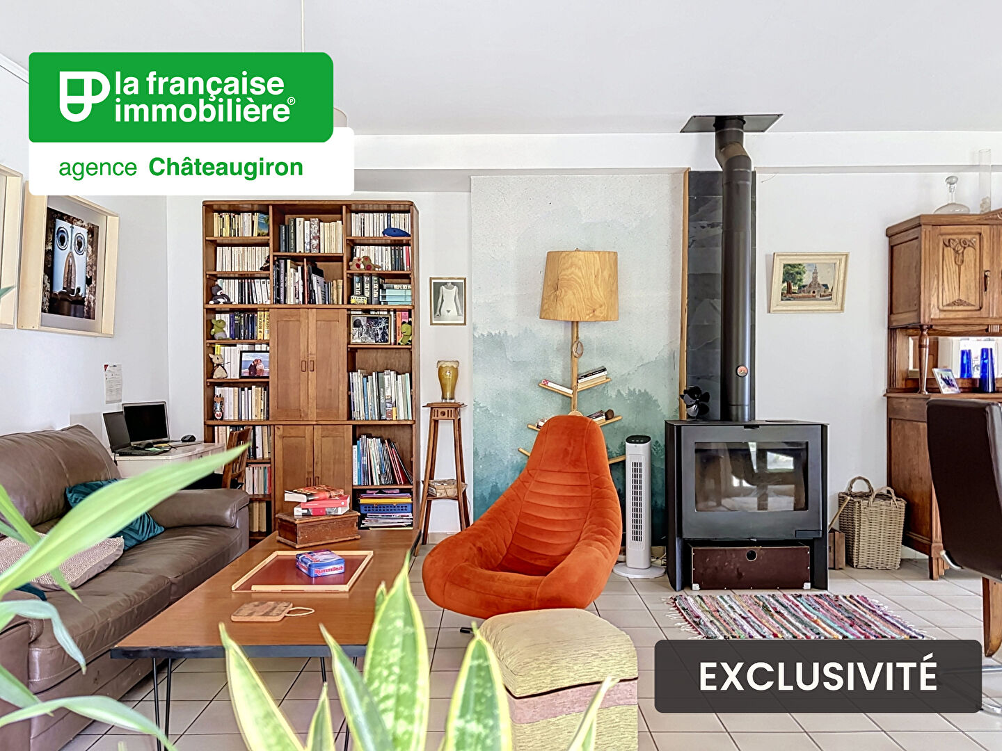 Maison – Châteaugiron  – 4 chambres — atelier – jardin – proche centre ville et écoles - LFI-CHATEAU-21837