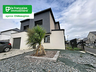 Maison T5 à louer, 110 m², 4 chambres, jardin, SERVON SUR VILAINE