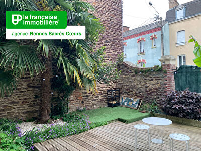 Type 2 de 36 m² avec terrasse, quartier Sacrés-Coeurs