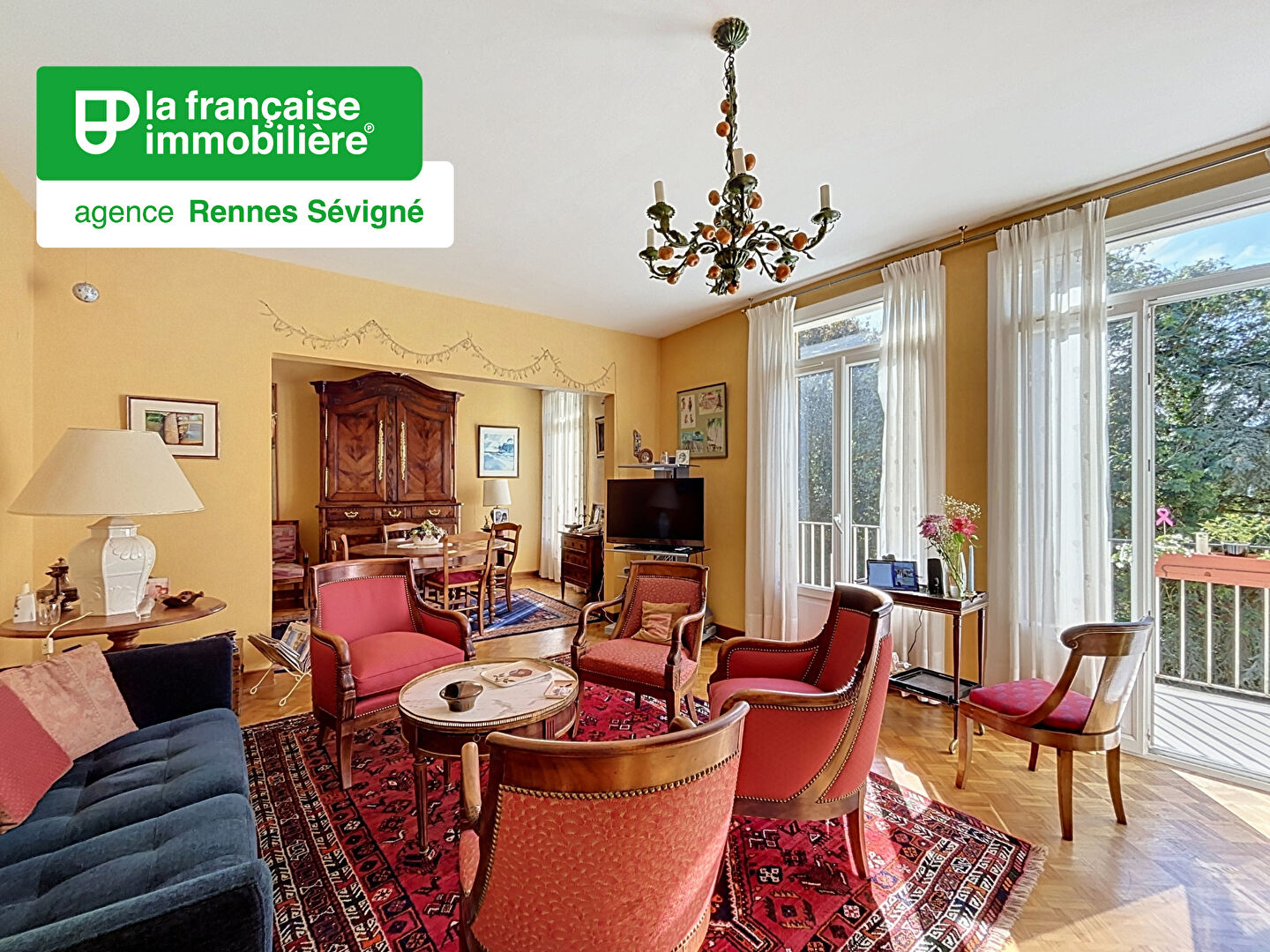 Appartement 5 pièces 117 m² · à Rennes · 116,6 m² · 437 646 €