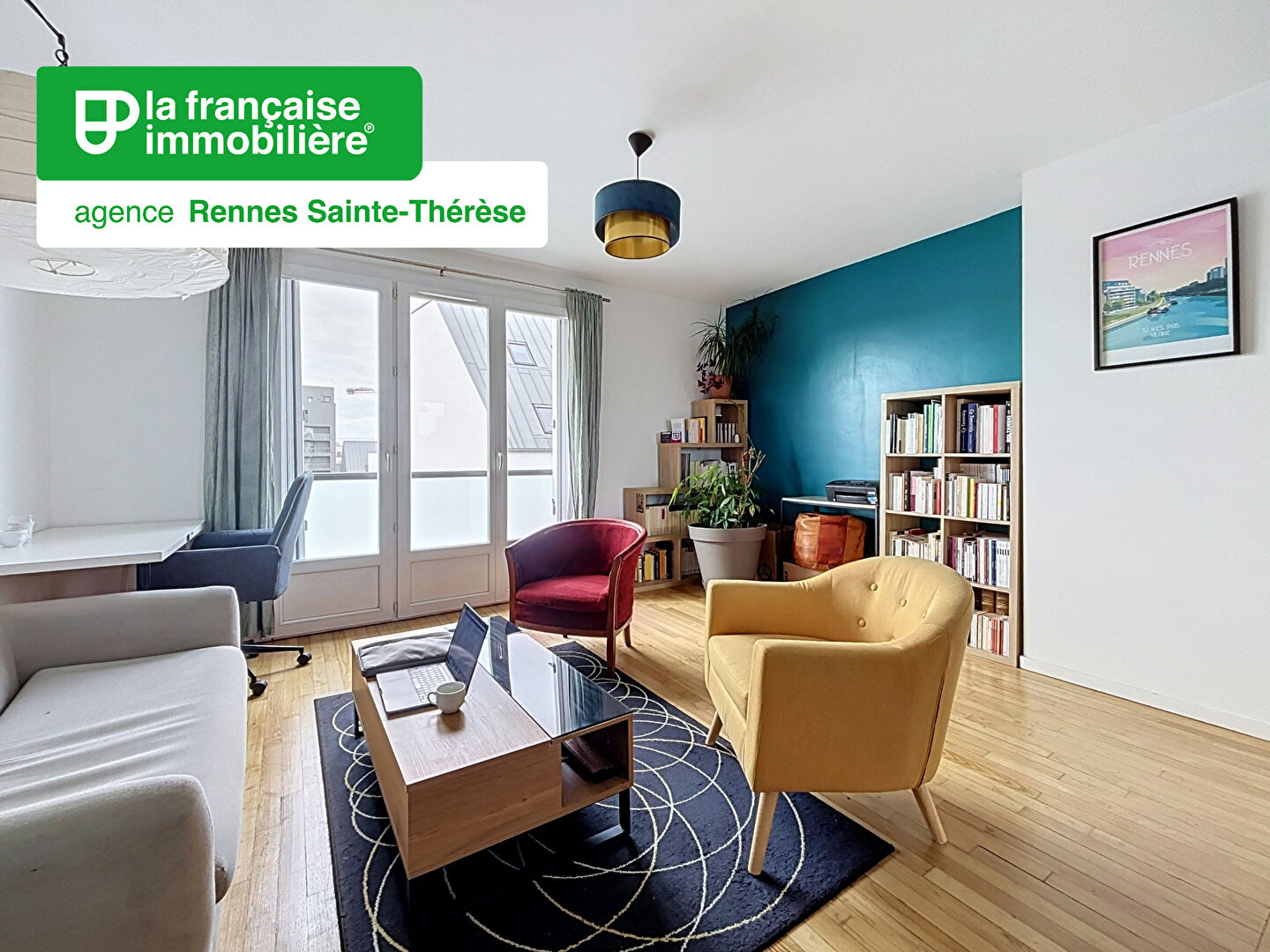 Appartement 3 pièces 57 m² · à Rennes · 57 m² · 204 165 €