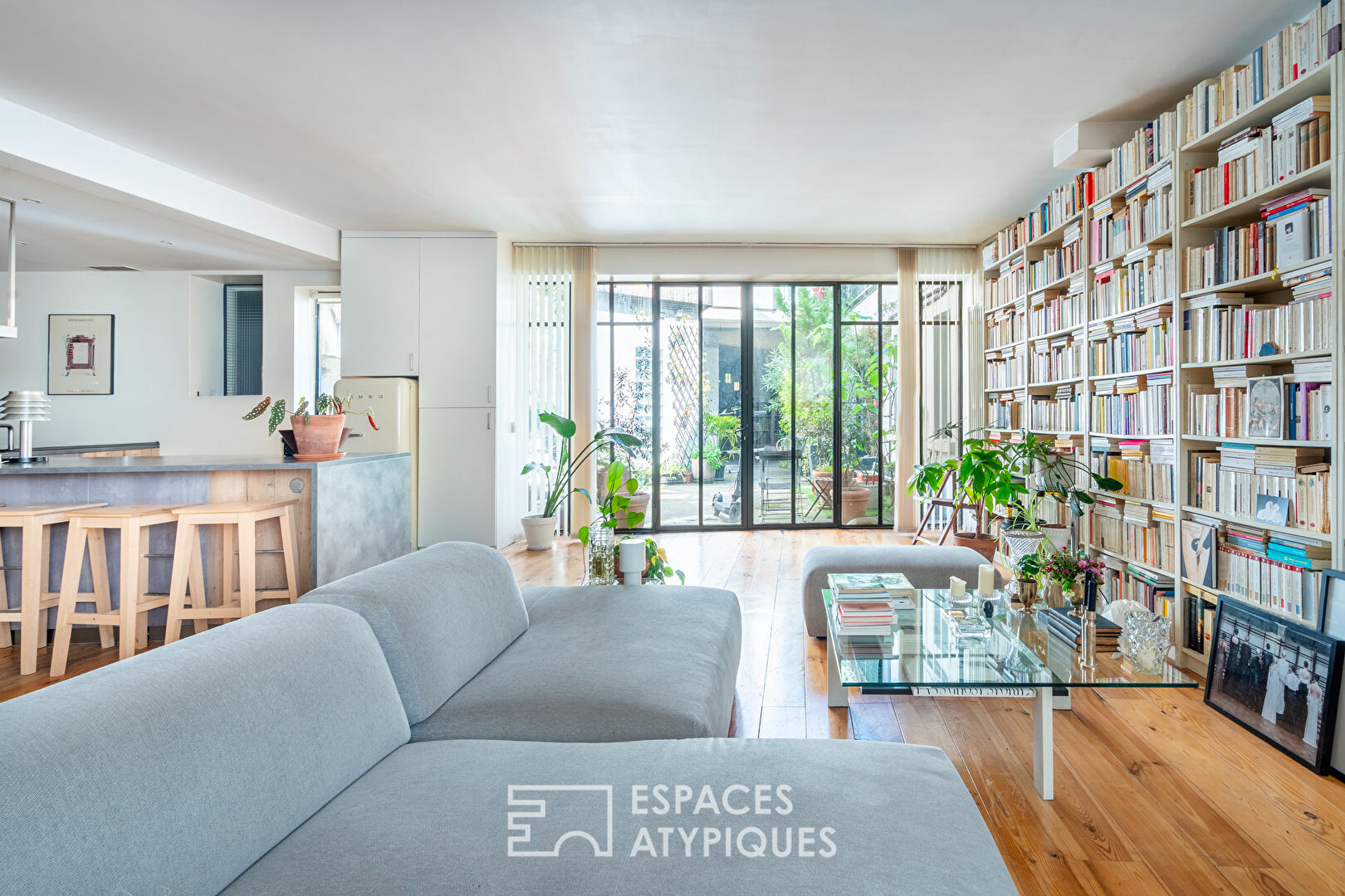 Loft dans ancien atelier de menuiserie