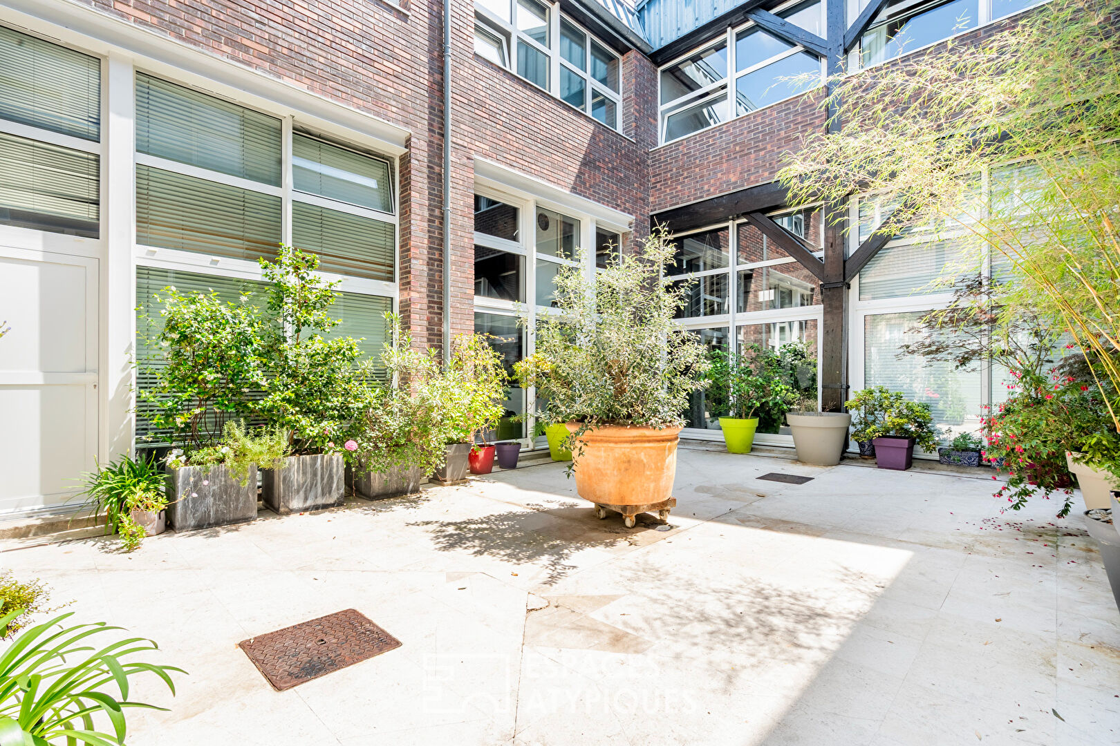 Photo Triplex avec terrasse partagée dans un ancien relais de poste image 2/6