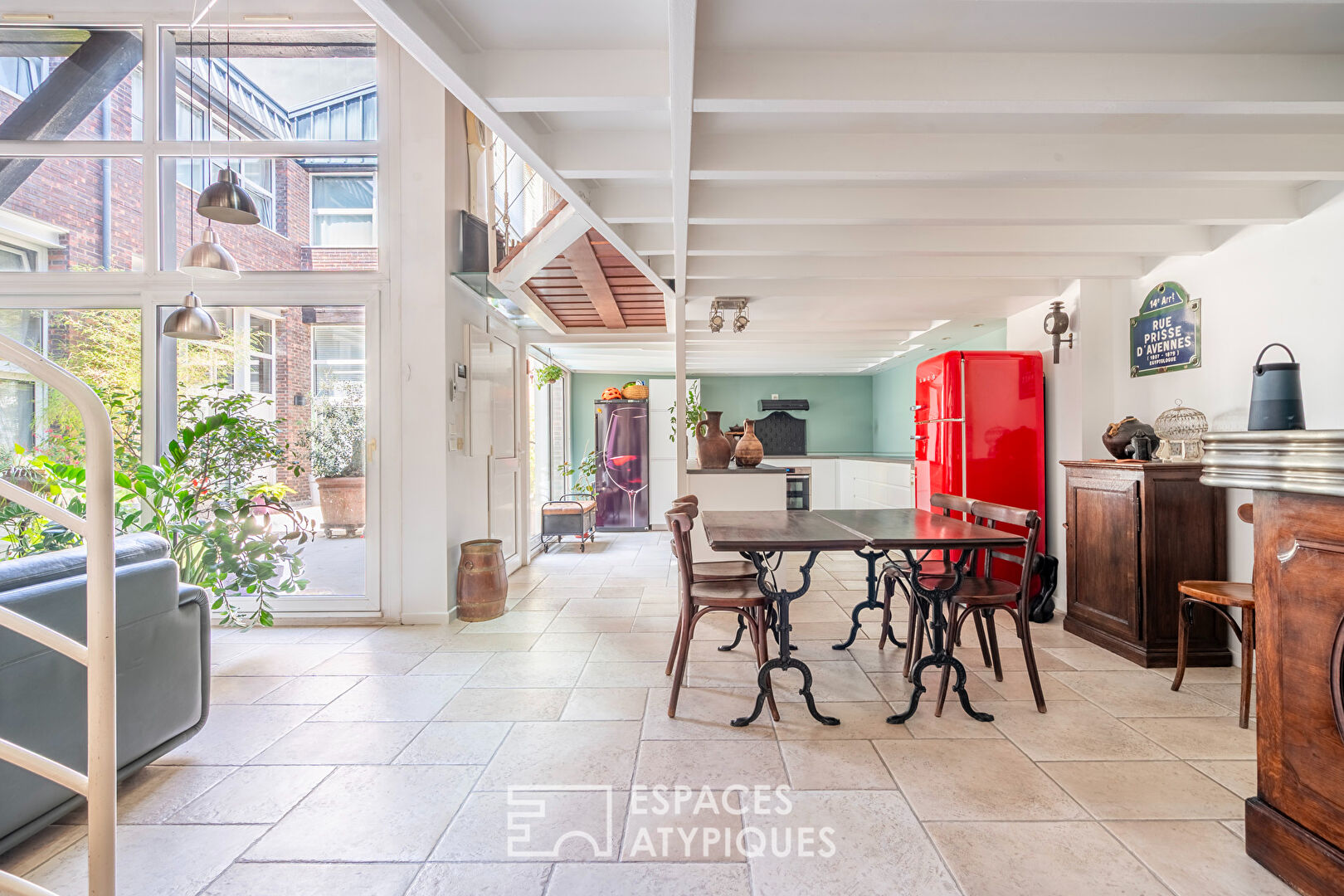 Photo Triplex avec terrasse partagée dans un ancien relais de poste image 4/6