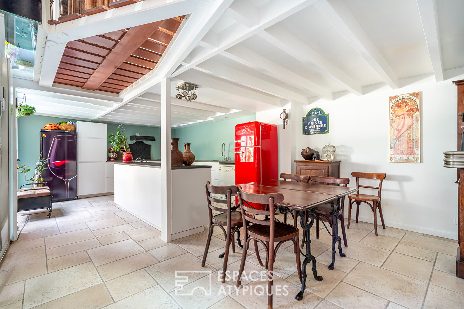 Photo Triplex avec terrasse partagée dans un ancien relais de poste image 5/6