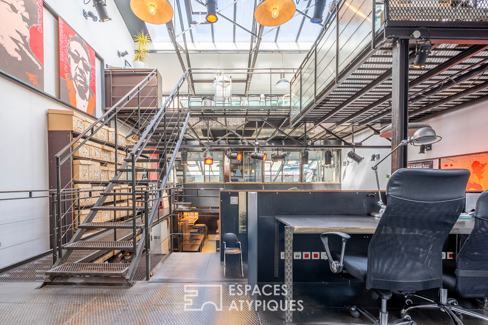 Agence immobilière de ESPACES ATYPIQUES PARIS