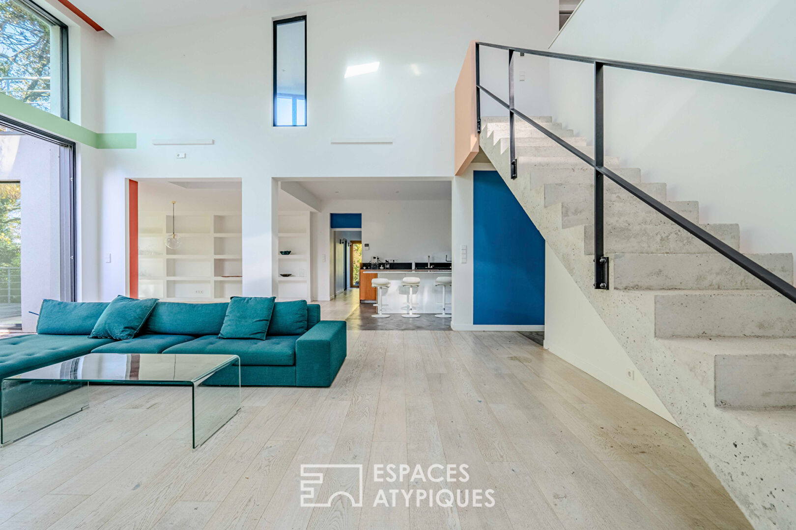 Photo Maison d'architecte sur la colline des impressionnistes à La Celle Saint-Cloud image 5/6