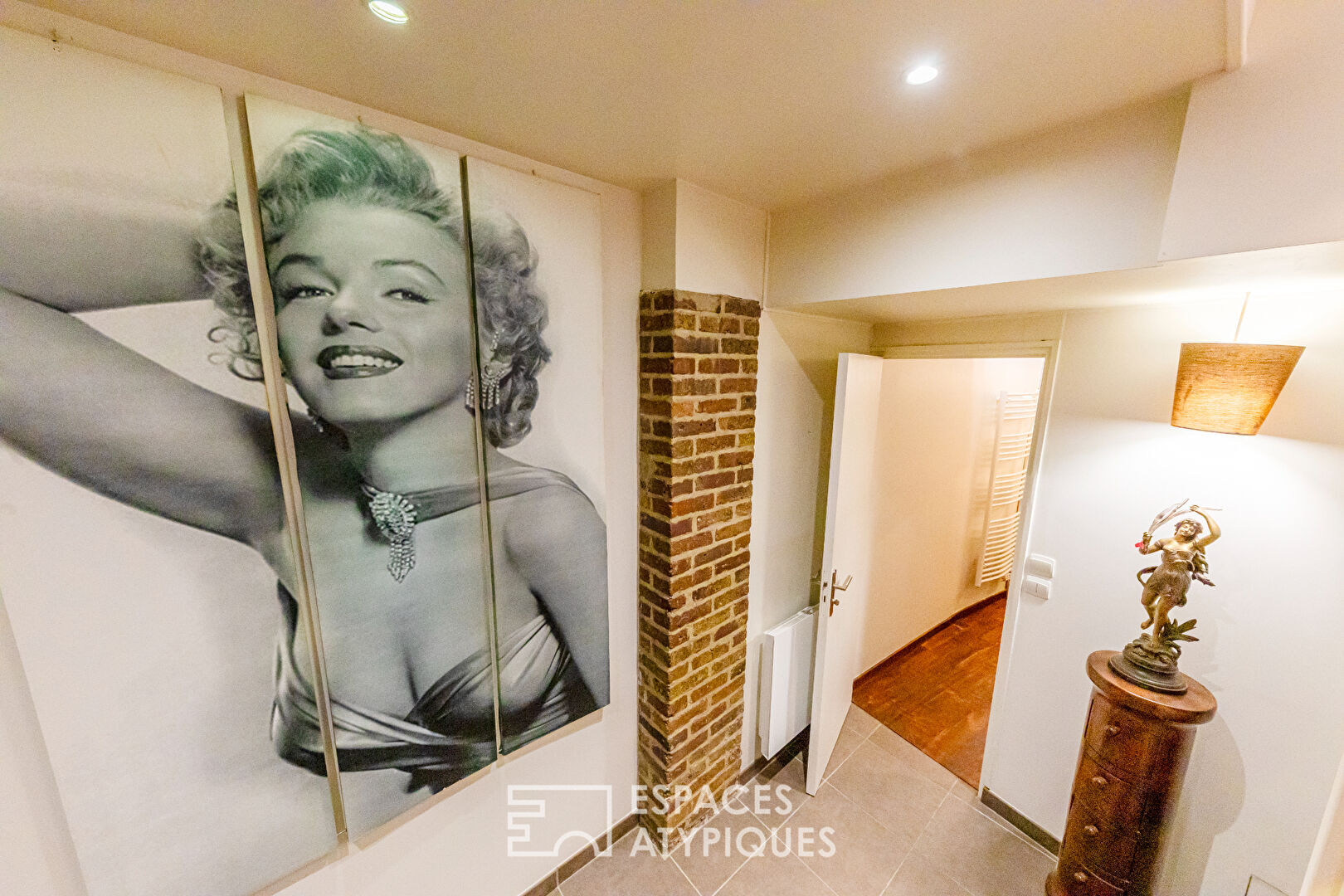 Duplex à Mantes : Comme une maison en coeur historique