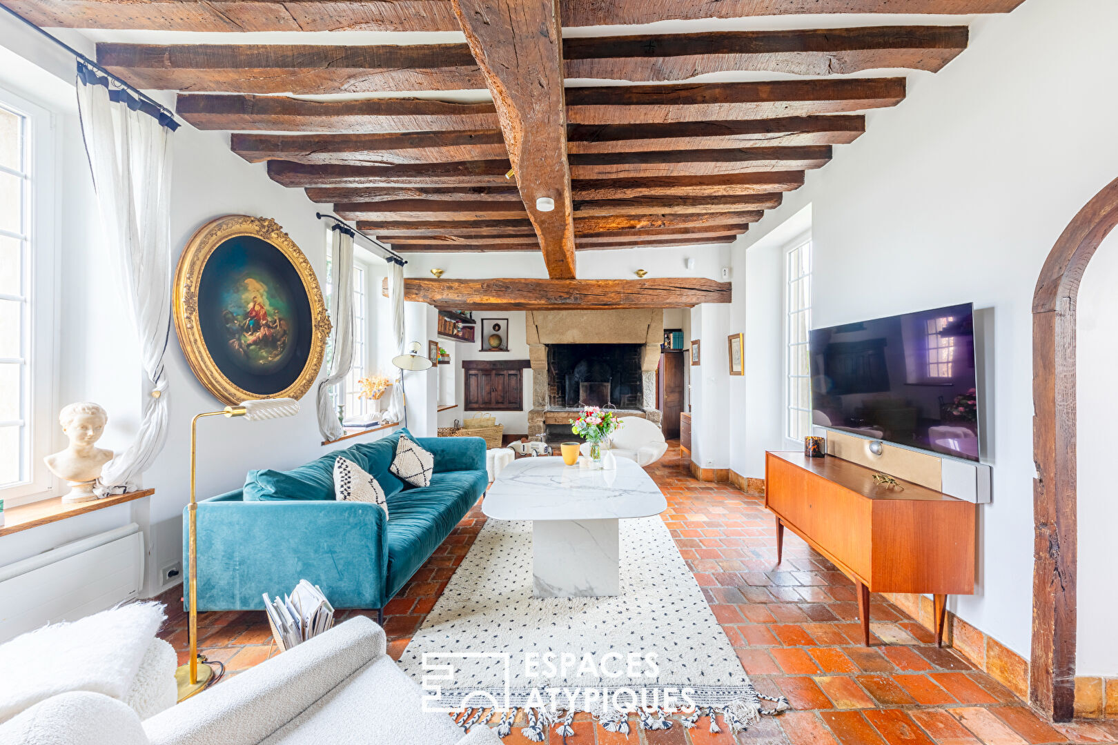 Photo Demeure historique de Mantes la Jolie avec vue époustouflante sur la Collégiale image 4/6