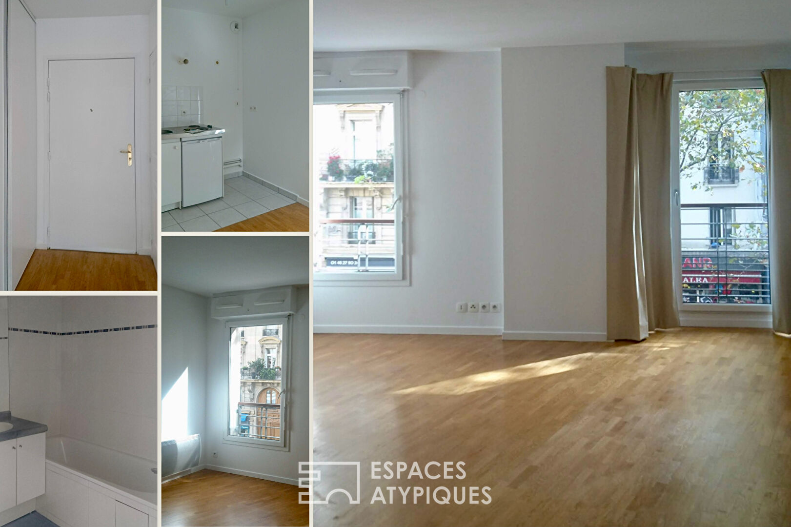 Studio loué Porte de Saint Ouen