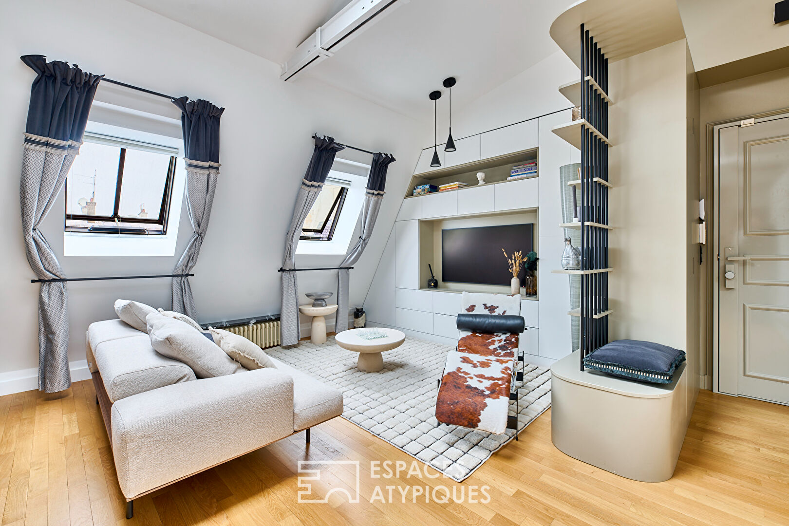 Dernier étage d'exception proche Parc Monceau