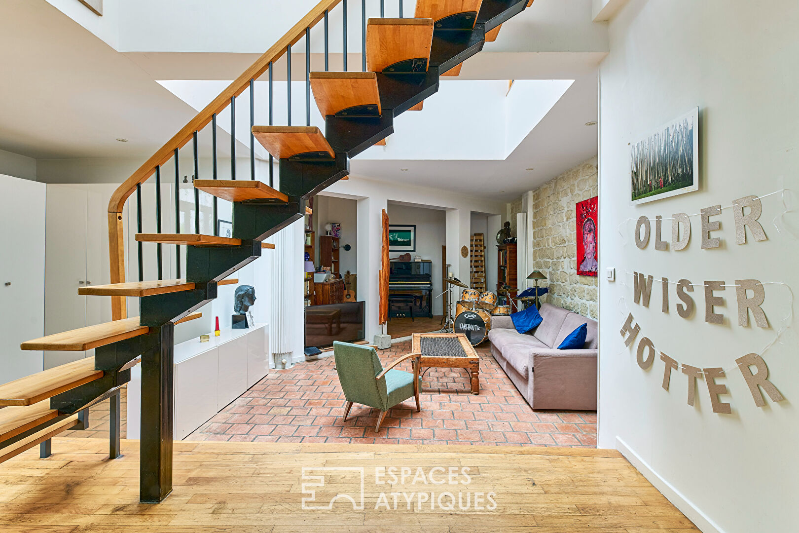 Photo Triplex avec terrasse sur une cour végétalisée image 6/6