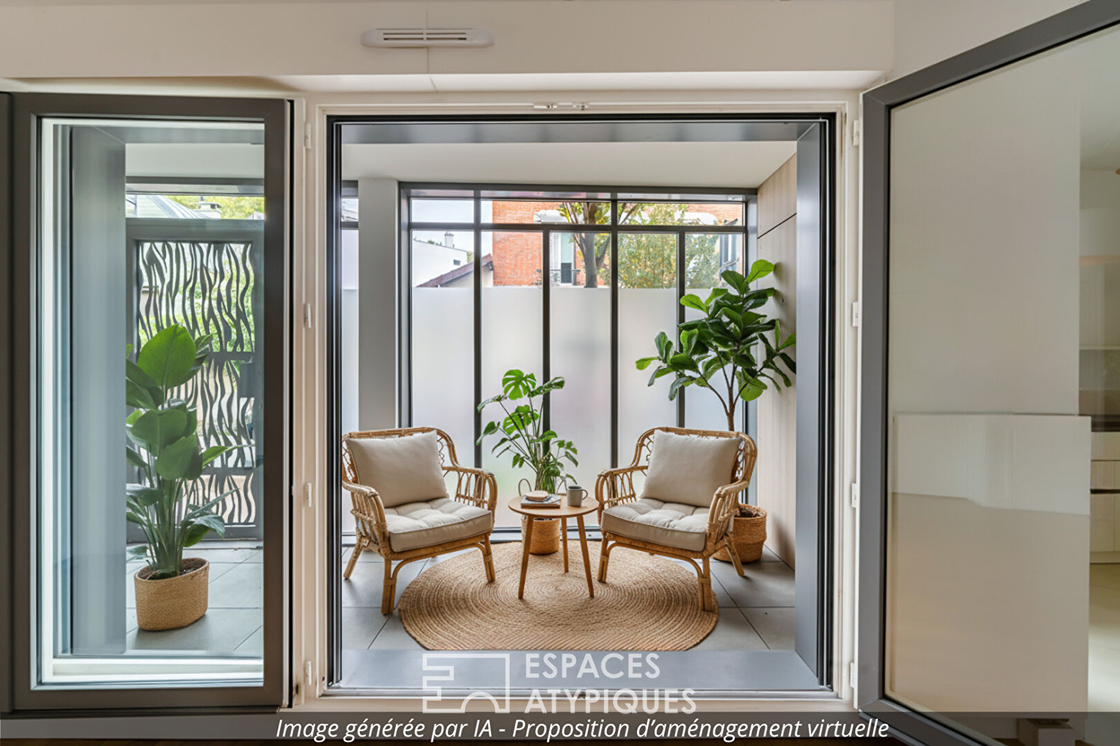 Photo Duplex esprit maison avec loggia quartier Mairie d'Issy image 3/6