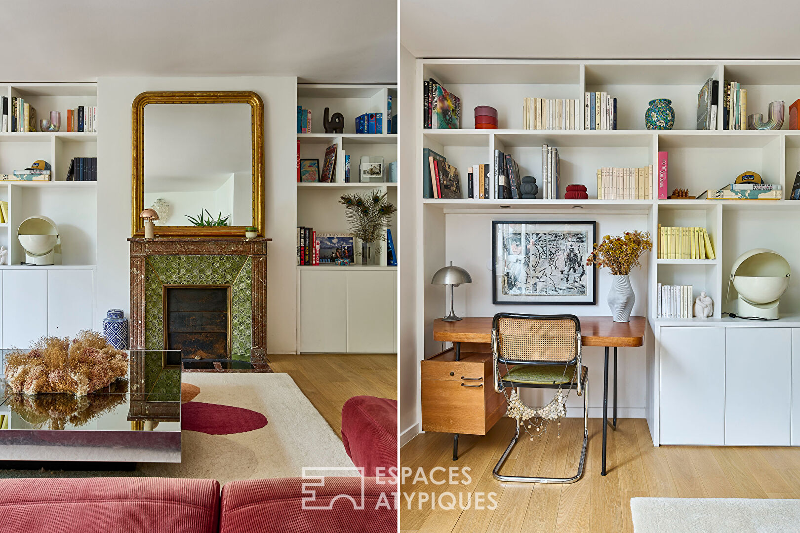 Duplex traversant avec balcon dans ancien hôtel particulier - Place du Maréchal Juin