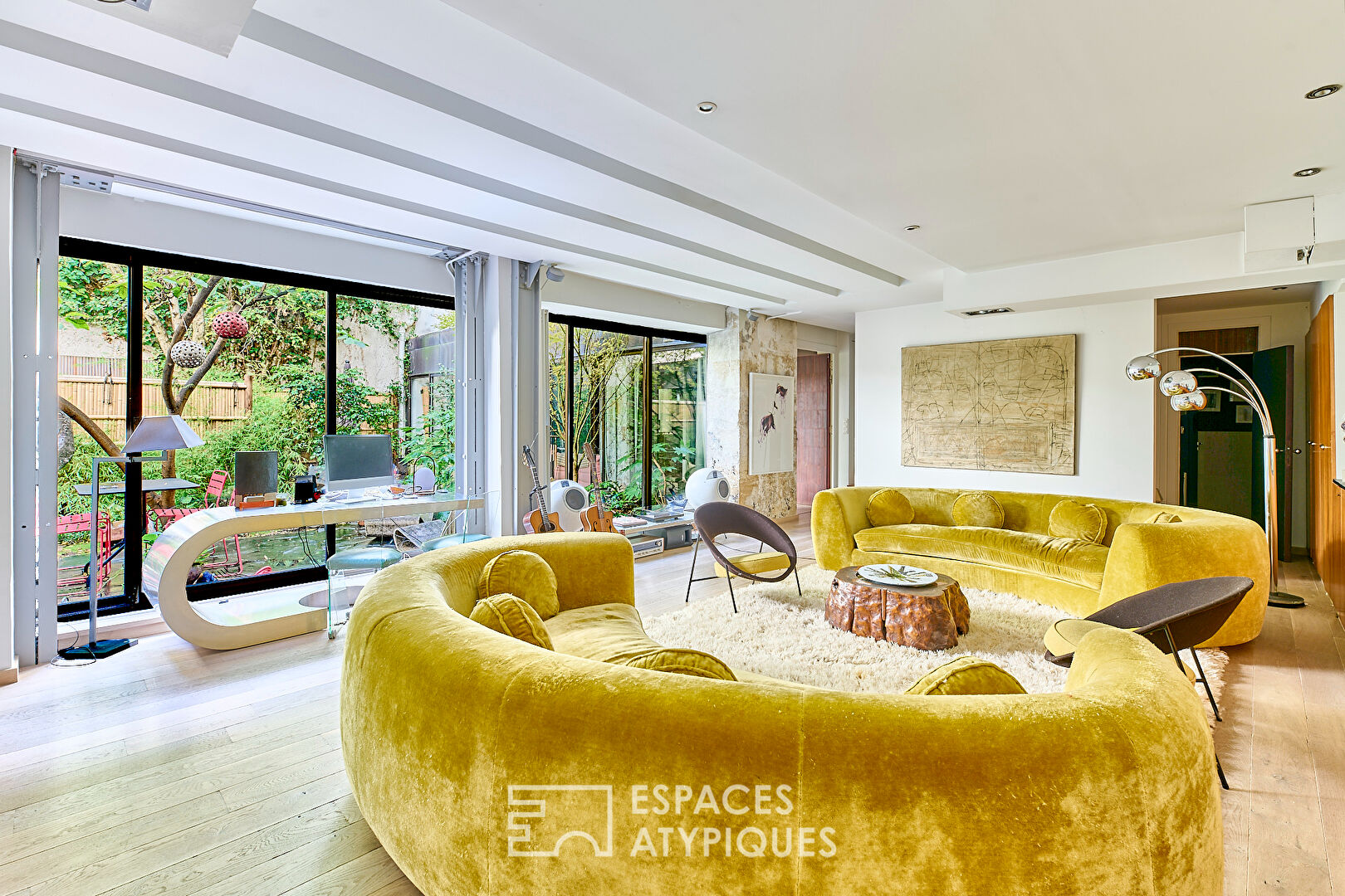 Appartement loft d'exception avec jardin - Quartier Trudaine