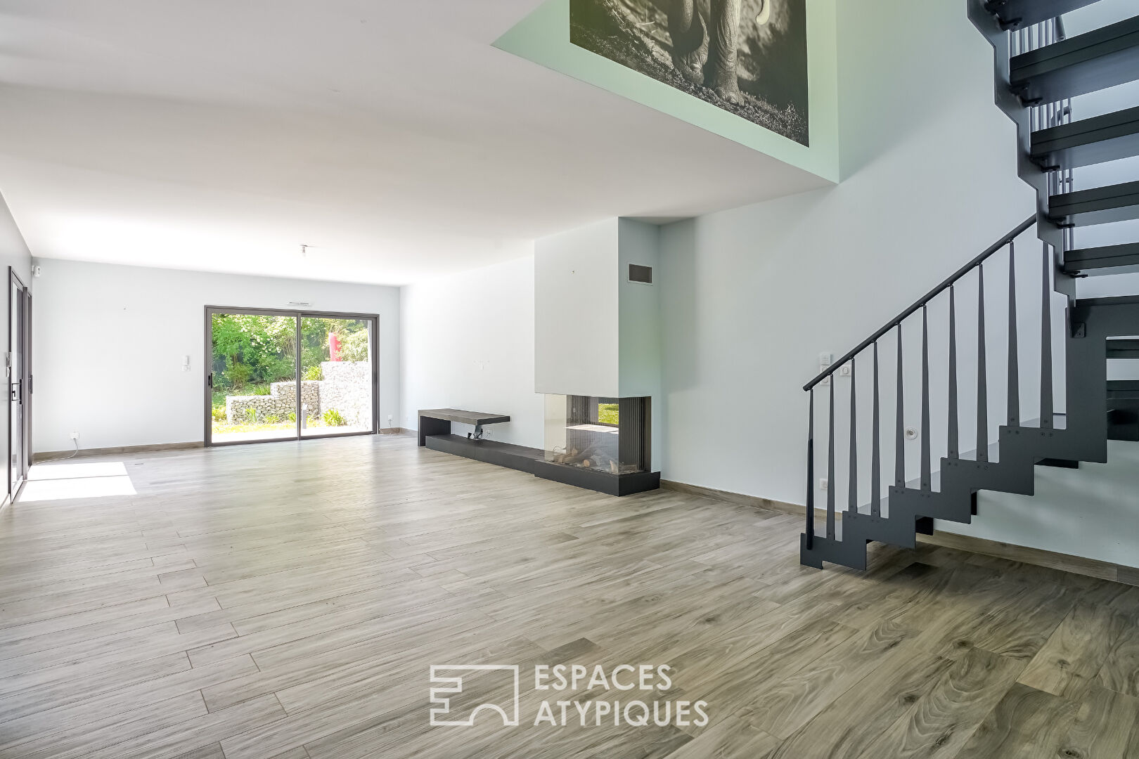 Photo Maison d'architecte avec terrasse et jardin sans vis à vis image 5/6