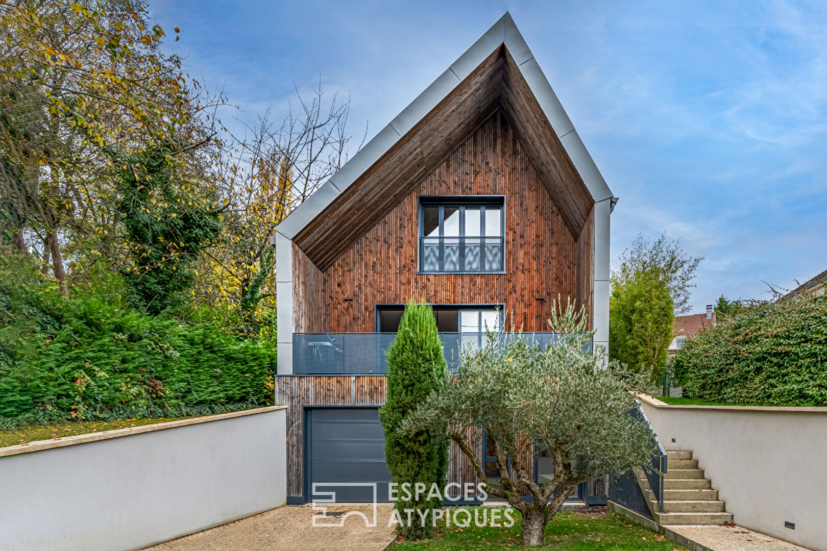 L'élégante : Maison d'Architecte RT 2012 avec vue