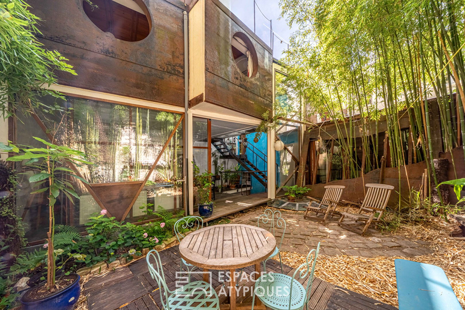 Photo Esprit bateau avec jardin - Quartier des Gobelins image 1/6