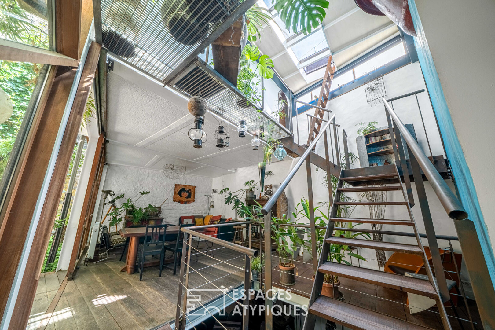 Photo Esprit bateau avec jardin - Quartier des Gobelins image 4/6