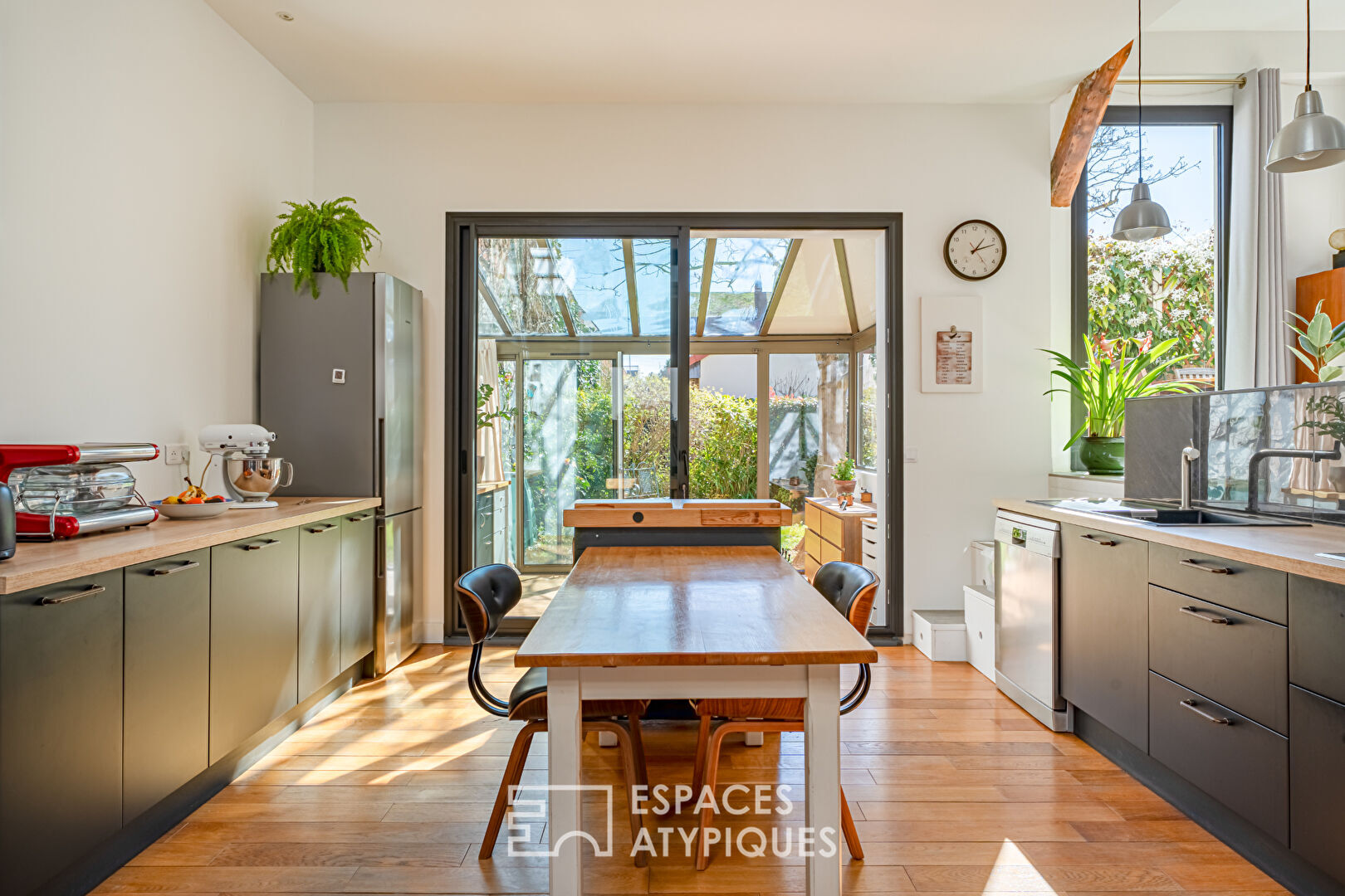 Photo Maison-loft avec jardin et terrasse dans ancienne imprimerie image 5/6