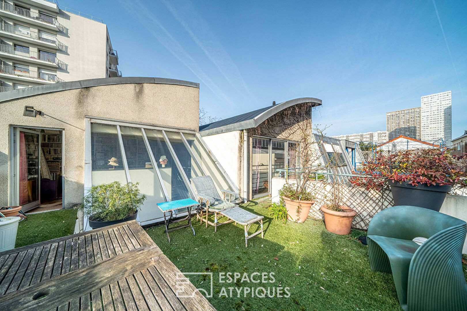 Photo Maison-loft d'architecte avec terrasse à Maison Blanche image 3/6