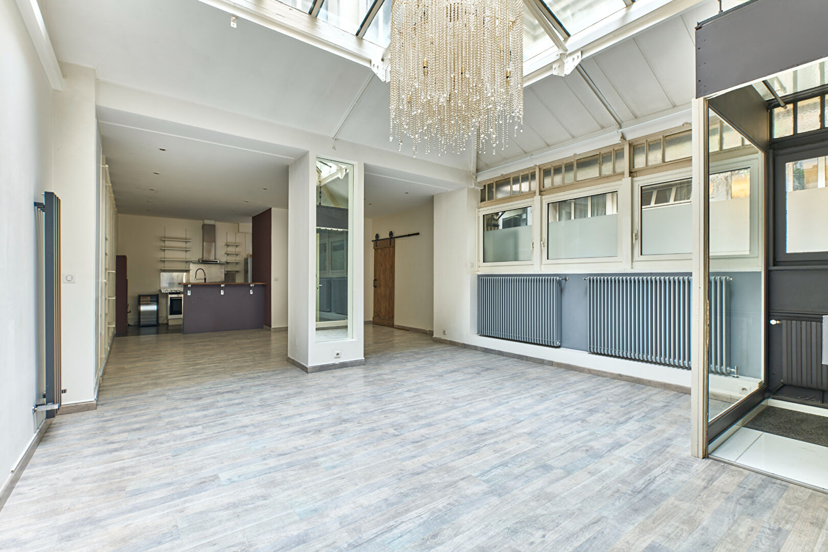 Photo Loft avec verrière zénithale proche Square Montholon et Marché Cadet image 4/6