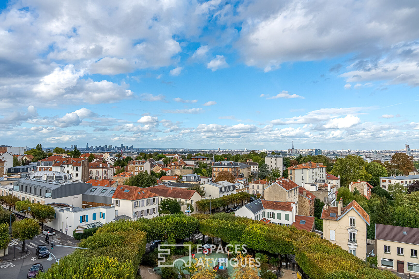 Duplex familial avec balcon filant et vue imprenable au coeur de Meudon