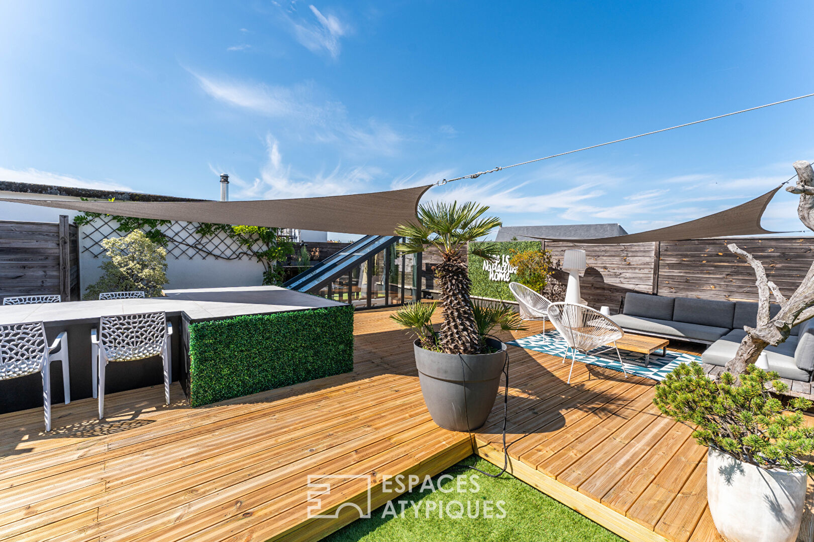Loft avec toit-terrasse en lisière du Plessis-Robinson