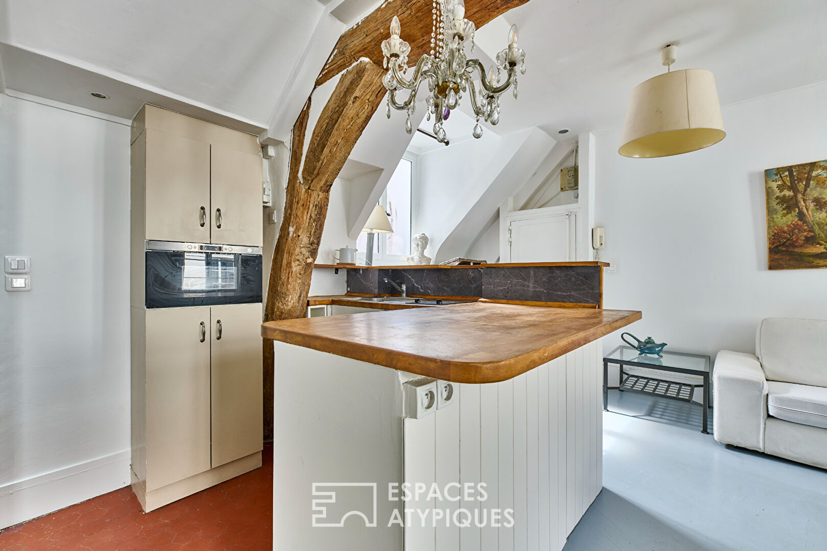 Photo Duplex chargé d'histoire proche de la Place des Vosges image 6/6