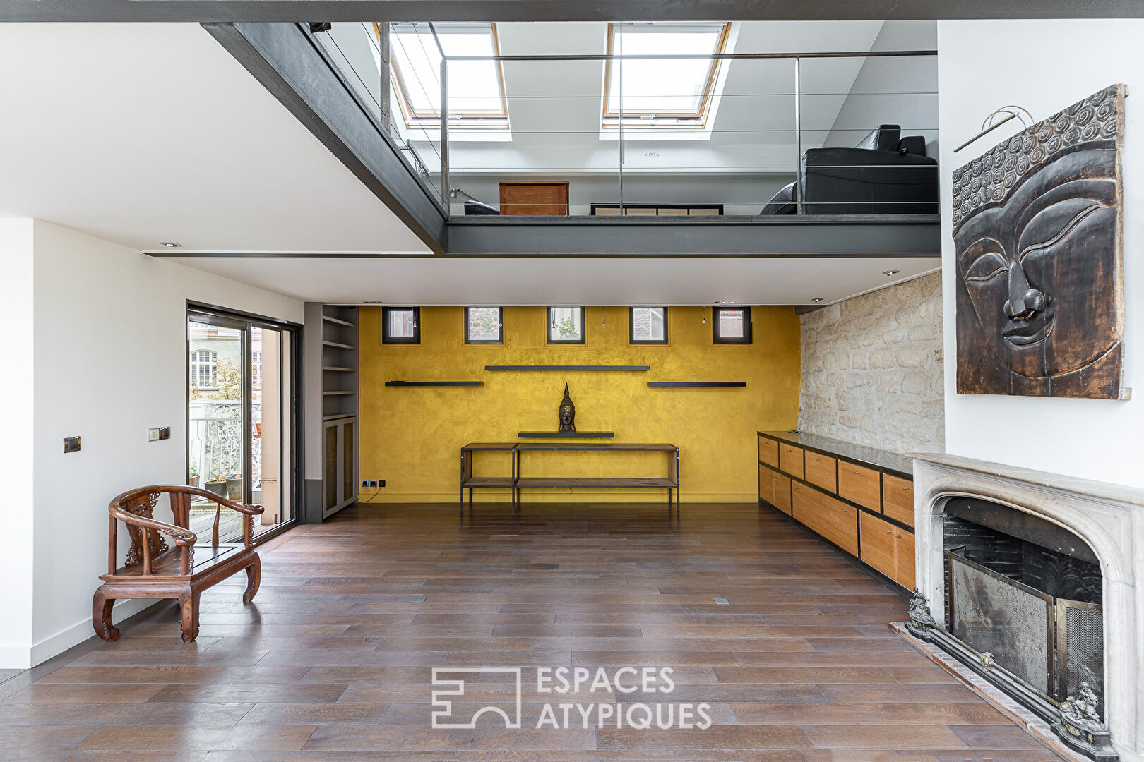 Photo Duplex sur le toit avec verrière panoramique et terrasses - Quartier Croulebarbe image 2/6