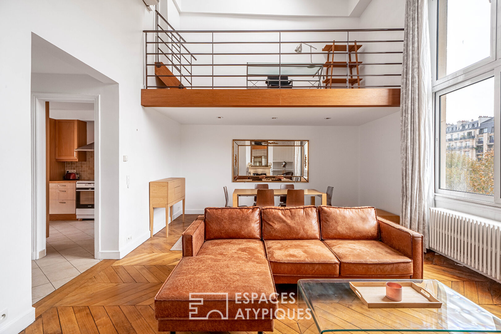 Photo Quartier Breteuil - Atelier en triplex et vue dégagée image 2/6