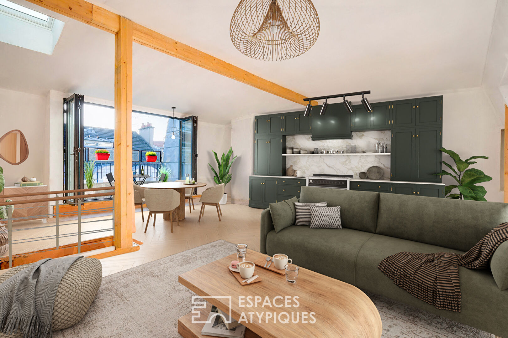 Photo Loft en dernier étage à aménager image 1/6