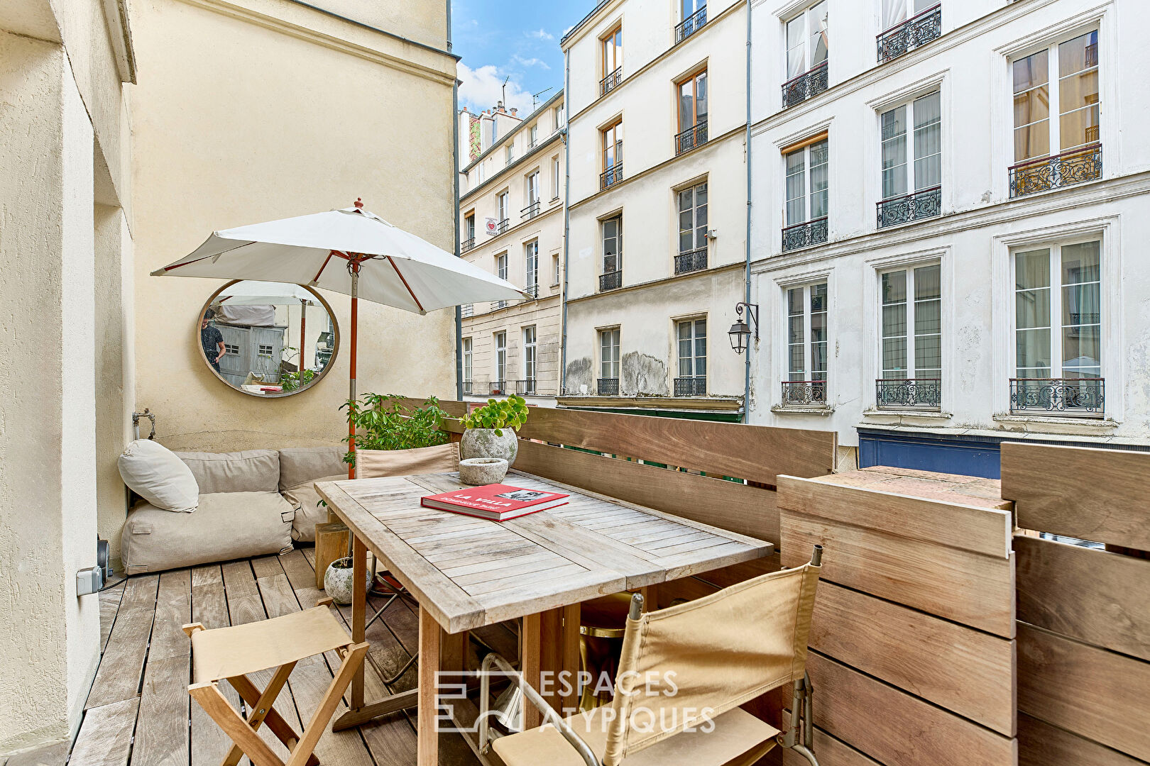 Photo Appartement rénové avec terrasse au coeur du quartier des enfants rouges image 2/6