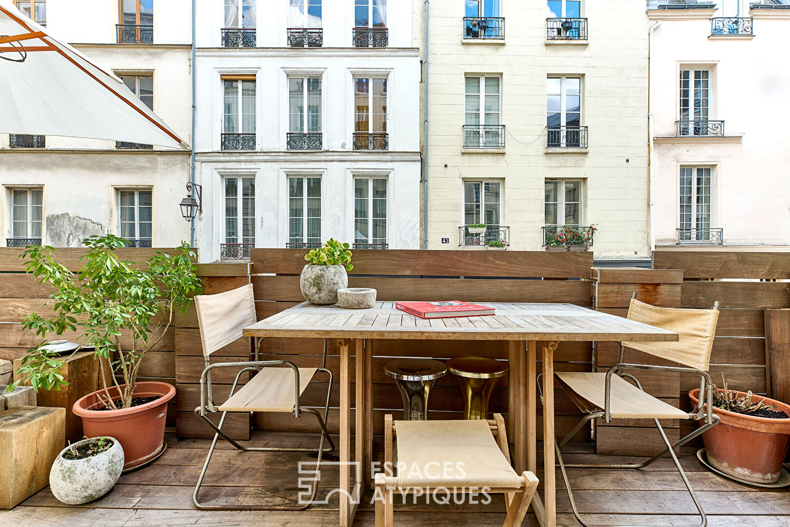 Photo Appartement rénové avec terrasse au coeur du quartier des enfants rouges image 4/6