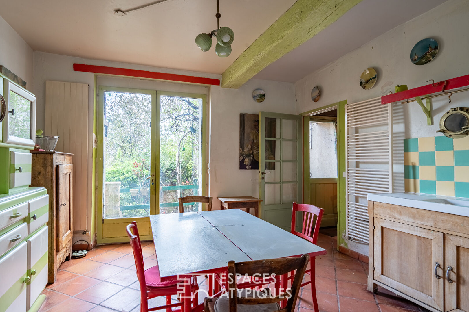Photo Maison ancienne et jardin avec vue exceptionnelle à Carrières sur Seine image 2/6