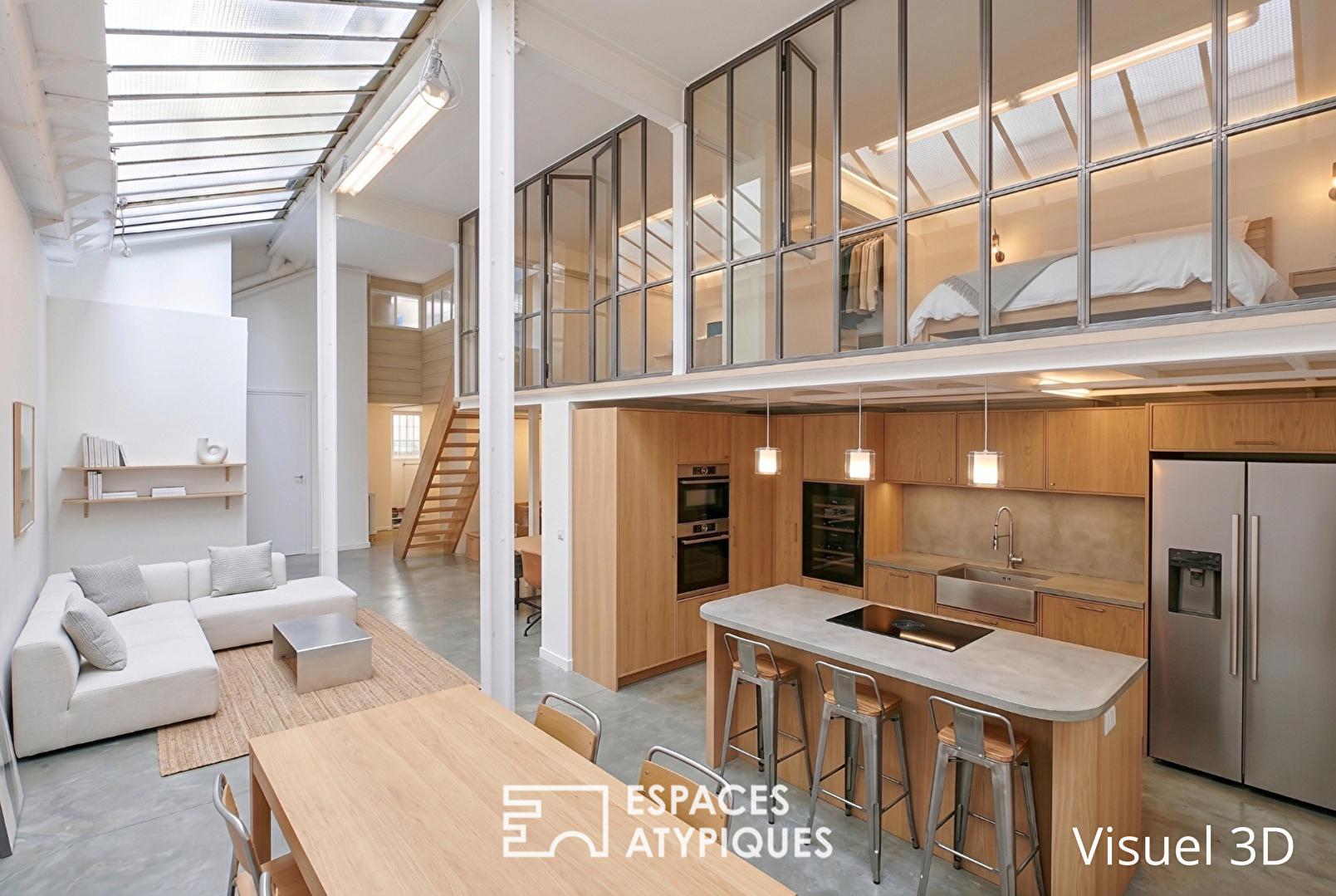 Agence immobilière de ESPACES ATYPIQUES PARIS