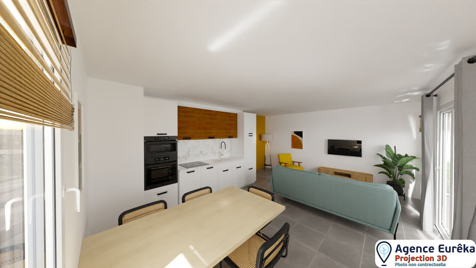 Photo Appartement T3 exposé sud -est avec terrasse de 16m² image 4/6