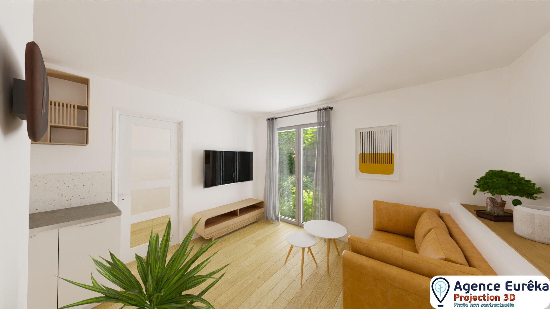 Photo Appartement T2 en rez de jardin . image 4/6