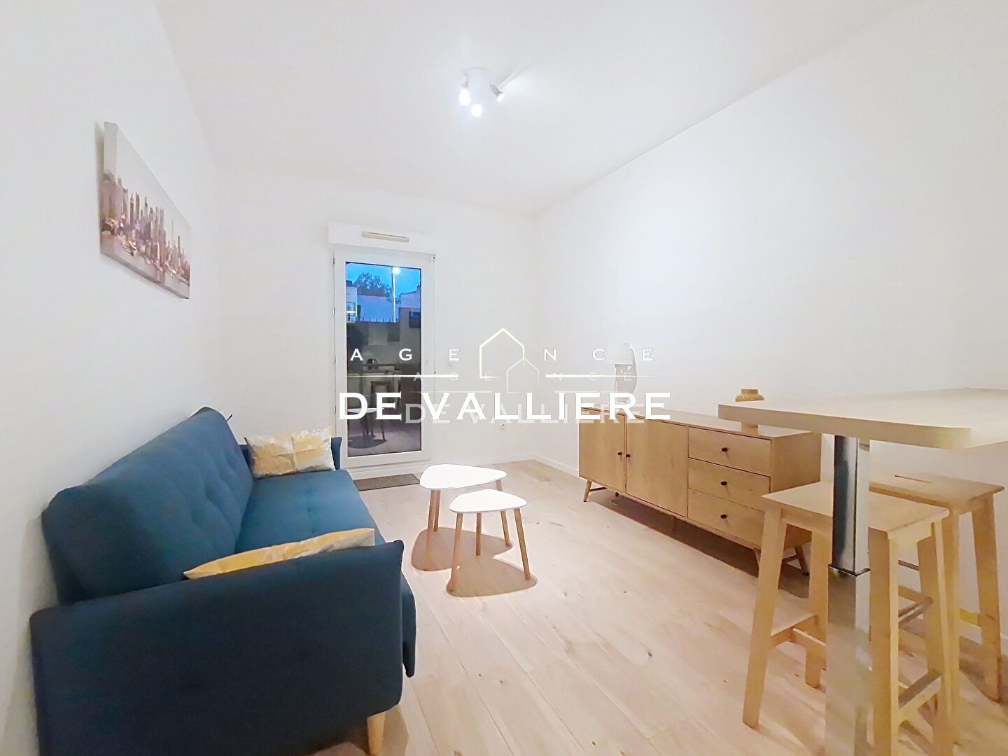 Appartement Nanterre 2 pièce(s) 38 m2  MEUBLE AVEC TERRASSE ET PARKING