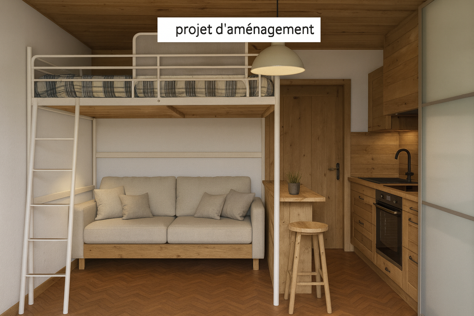 LES ANGLES - APPARTEMENT