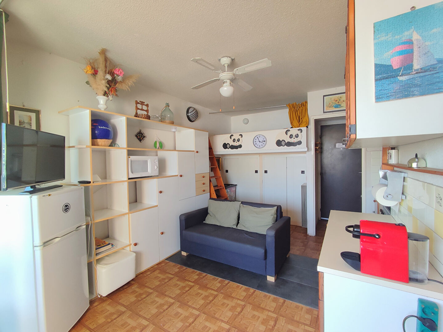 Photo Appartement Port Leucate 2 pièce(s) 23.45 m2 + Loggia + Balcon image 4/6