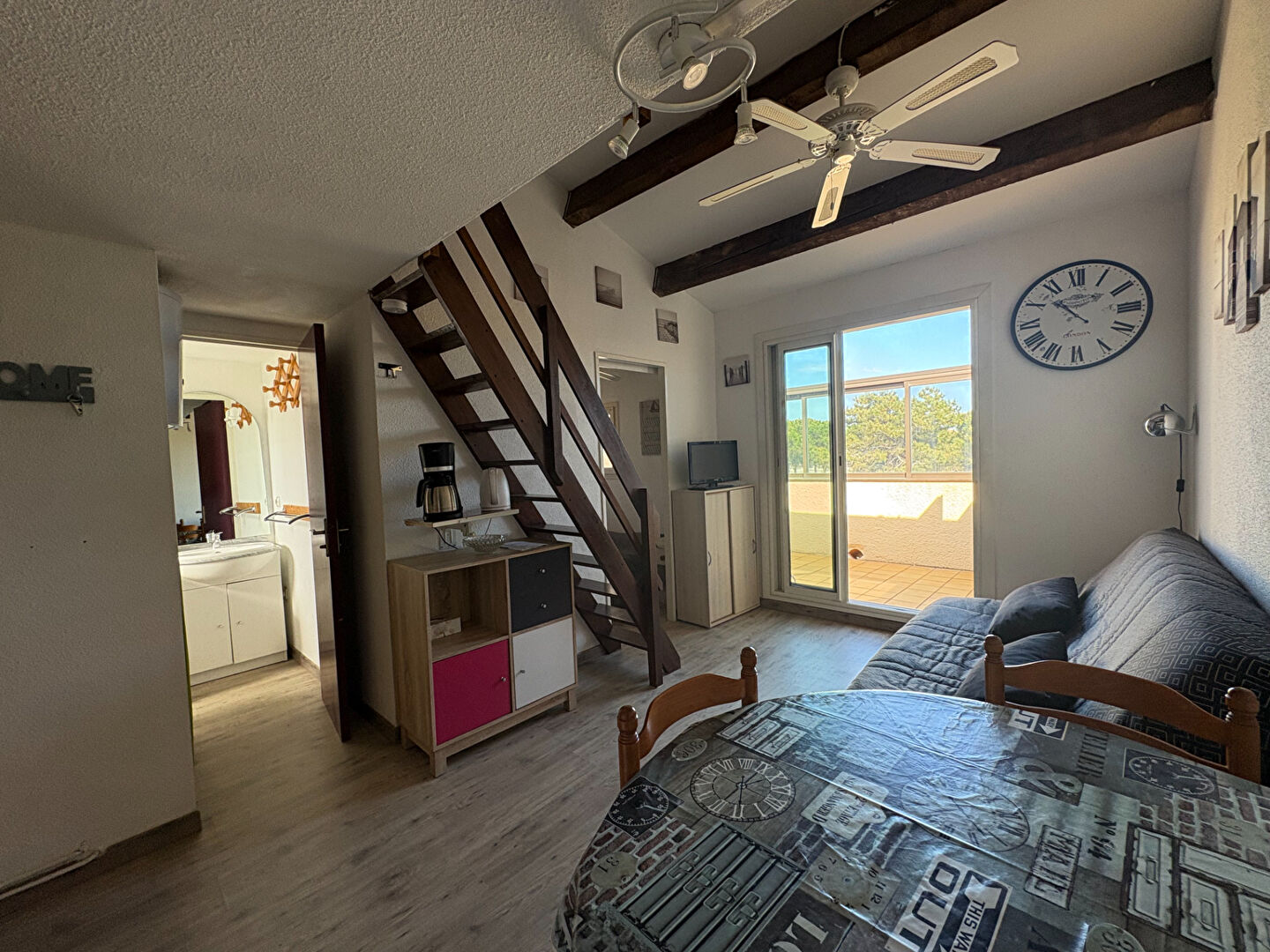 Photo LE BARCARES - GRANDE PLAGE - F2 + MEZZANINE + TERRASSE + PARKING image 2/6