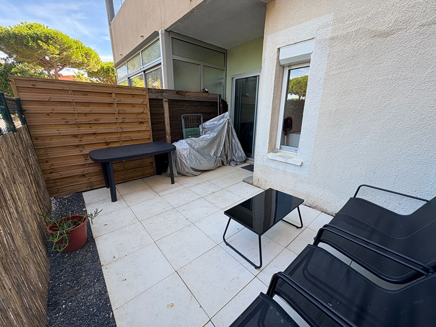 Photo LE BARCARES VILLAGE STUDIO AU RDC+ Parking avec terrasse image 5/6