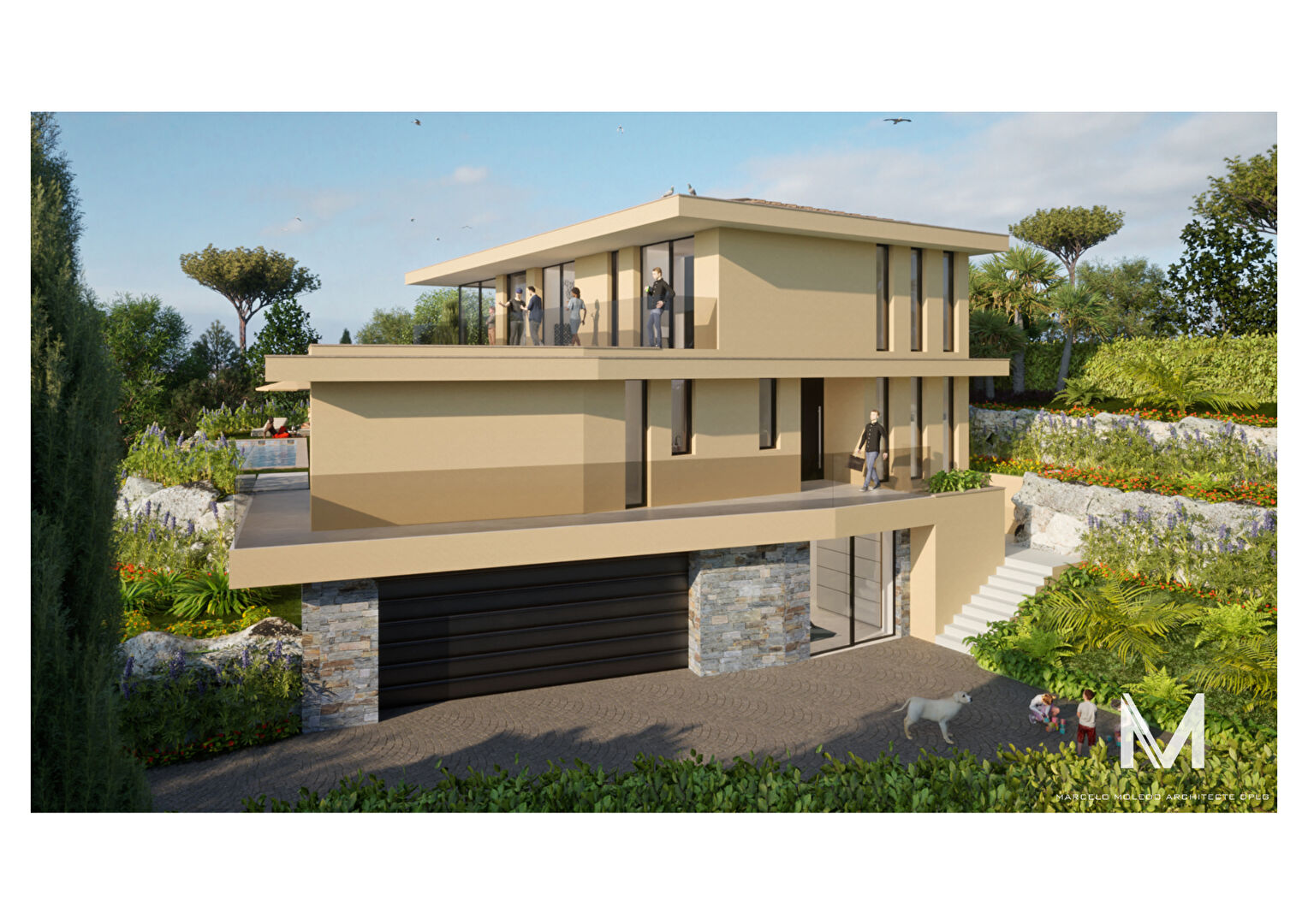 Photo TERRAIN À VENDRE DE 1 463 M² AVEC VUE MER ET PERMIS DE CONSTRUIRE ACCEPTÉ, SITUÉ DANS UN DOMAINE PRIVÉ AUX ISSAMBRES image 5/6