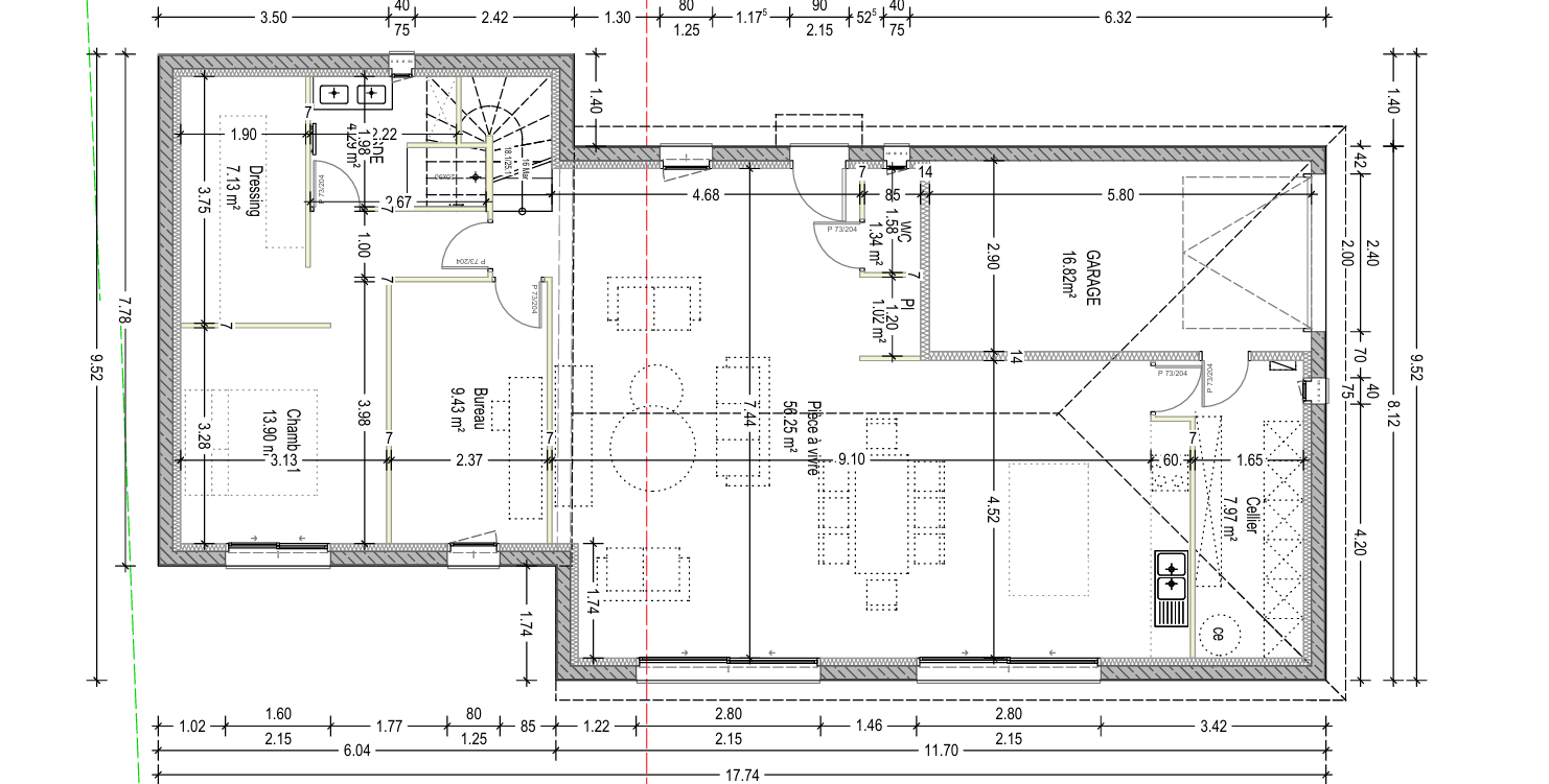 Photo À VENDRE, VILLA NEUVE COMPOSÉE DE 3 CHAMBRES AVEC GARAGE, À SAINT AYGULF image 3/4