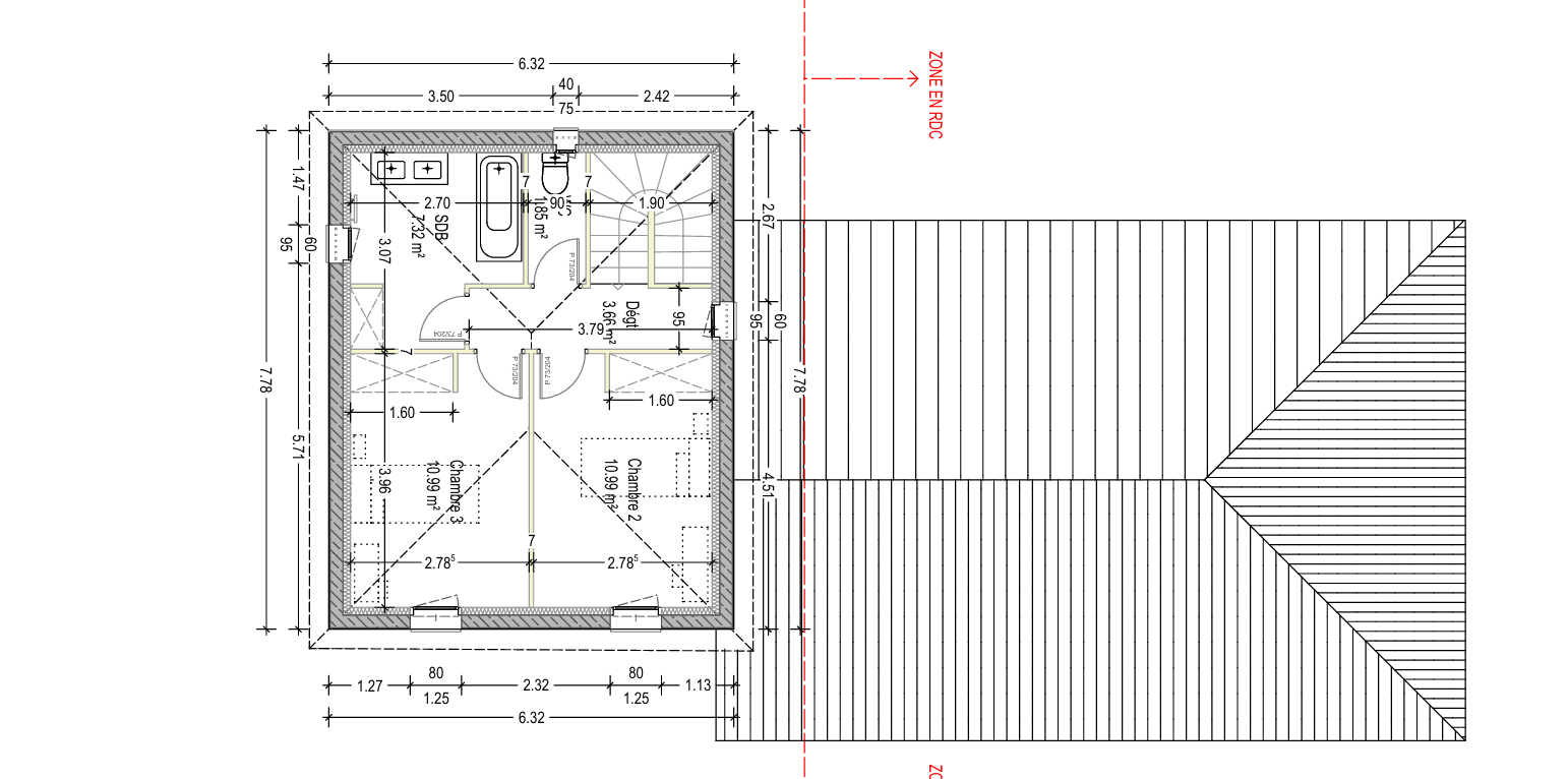 Photo À VENDRE, VILLA NEUVE COMPOSÉE DE 3 CHAMBRES AVEC GARAGE, À SAINT AYGULF image 4/4