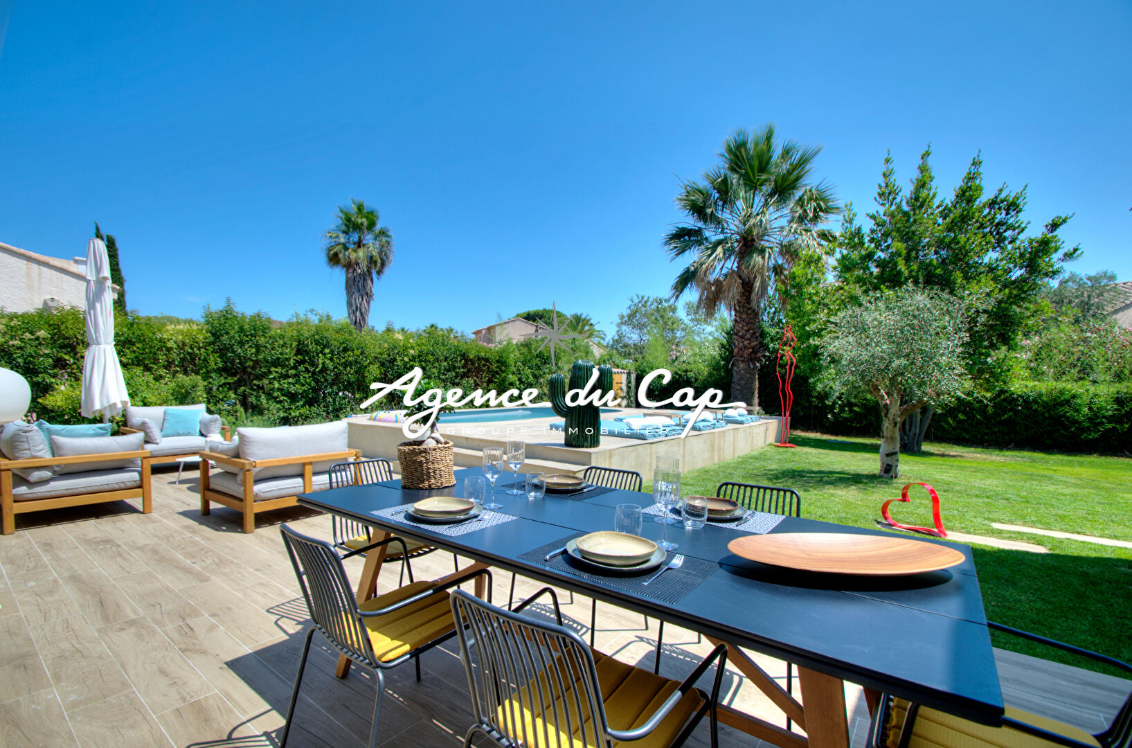 Villa plain-pied Fréjus quartier résidentiel, proche commerces