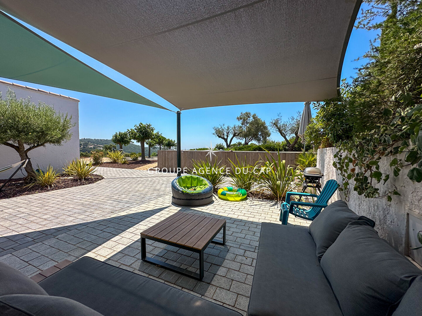 Photo A VENDRE VILLA 5 PIECES VUE MER AVEC GRAND TERRAIN ET TENNIS PRIVE image 3/6