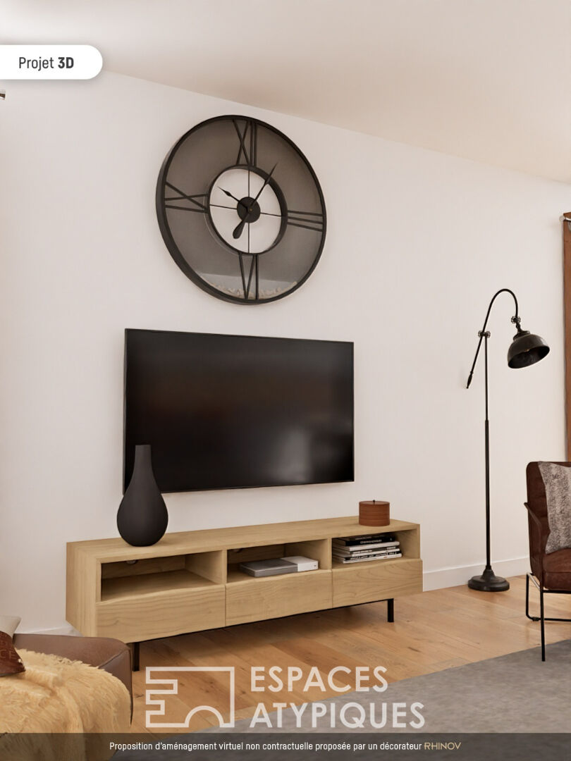 Photo Loft avec terrasse à réhabiliter image 3/6